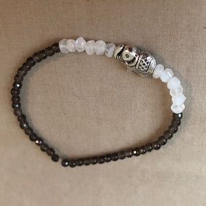 Genuine Smokey Quartz Crystal Bracelet